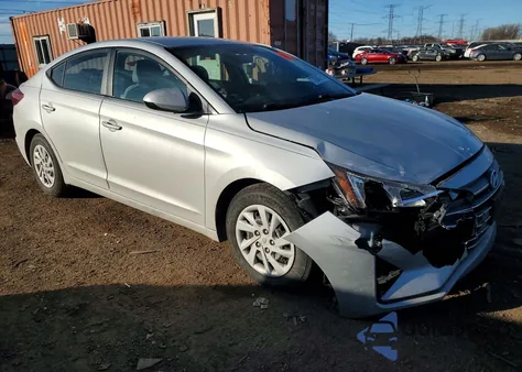 2019 Hyundai Elantra Se z USA, uszkodzony, nr VIN 5NPD74LF0KH434168